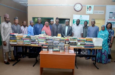 KASU Gets 500 Books From US-Based Nigerian Professor