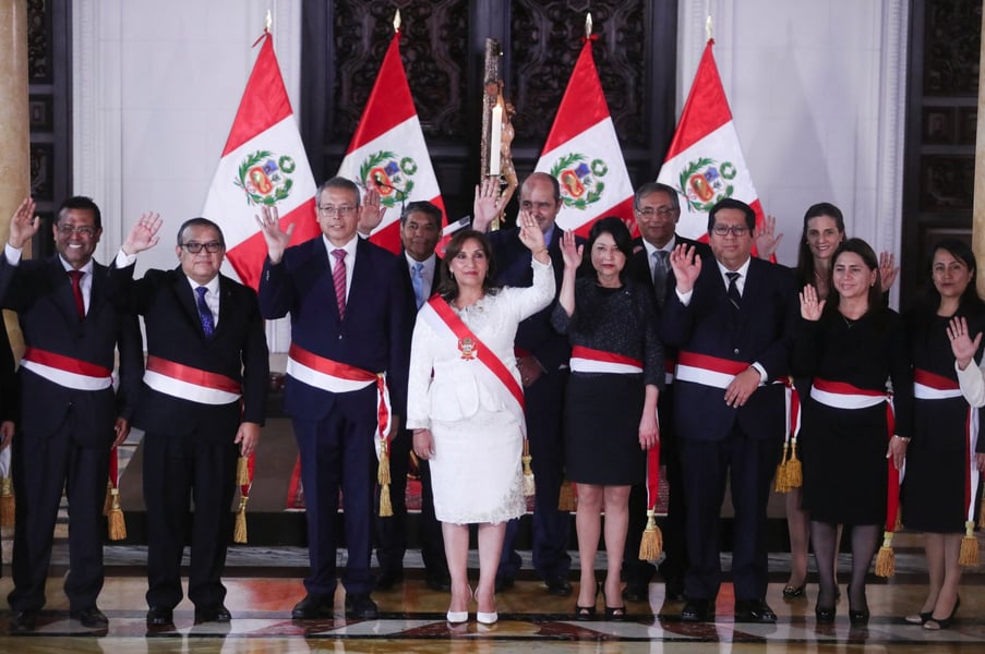 Peru President Names New Cabinet