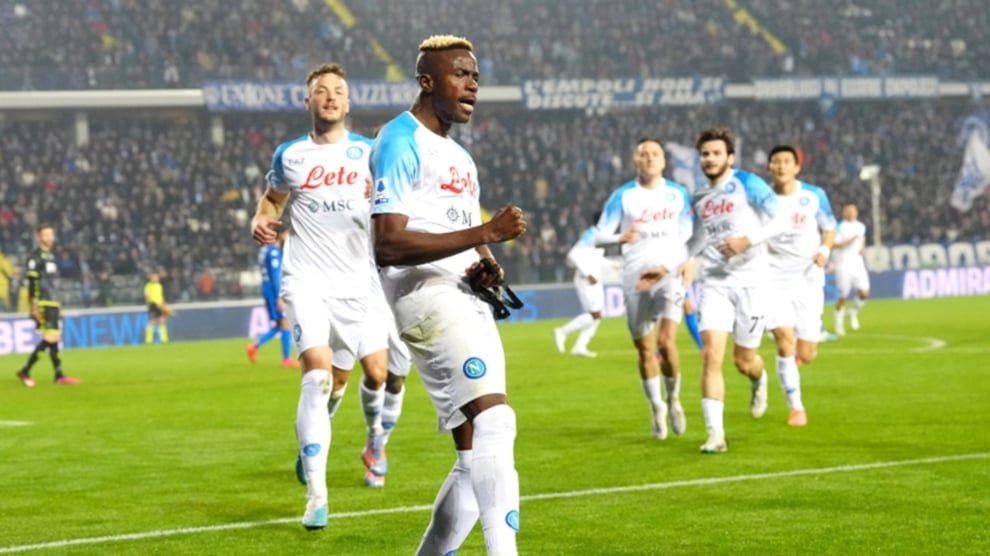 Osimhen Propels Napoli To 18-Point With 2-0 Win Over Inter M