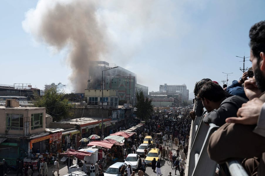 Afghan Taliban Reveal Mosque Explosion At Government Ministr