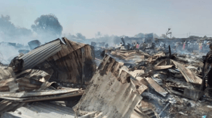 Adamawa: Fire destroys shops in Yola