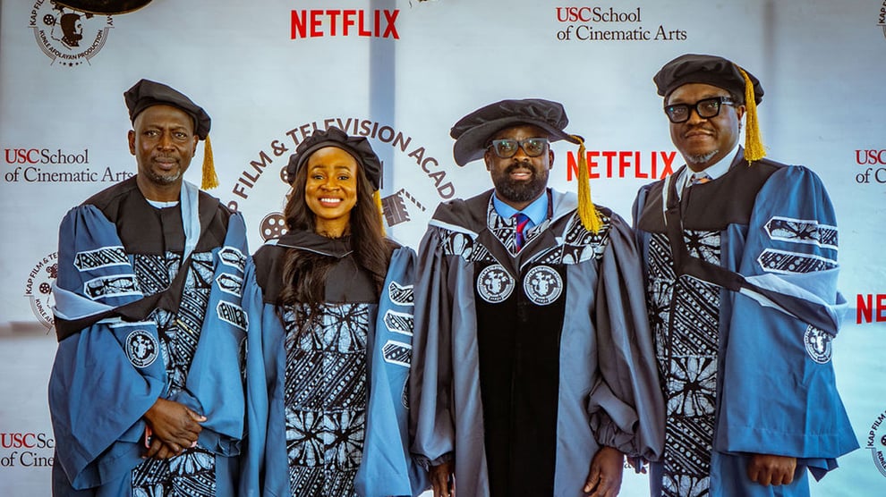 Key Moments From Kunle Afolayan's Film Academy First Graduat