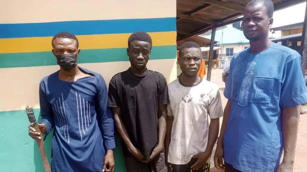 Ogun Police Arrest Four-Man Armed Robbery Gang