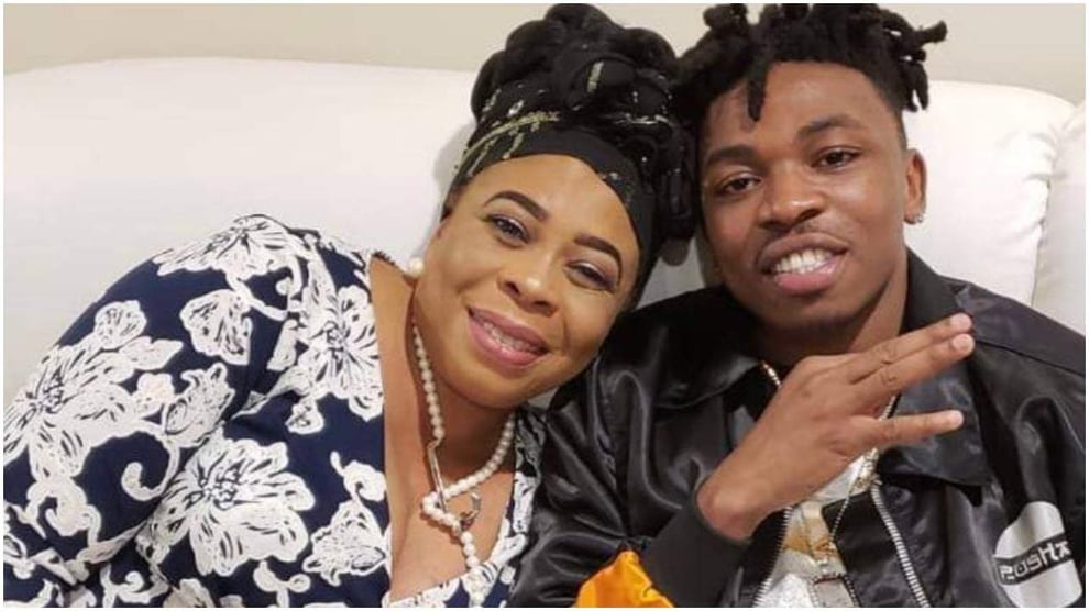 Singer Mayorkun's Mum Celebrates Him On His 28th Birthday