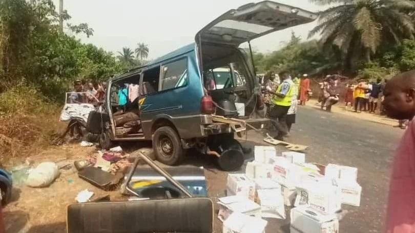 Two Declared Dead, Many Injured In Ogun Multiple Road Crash