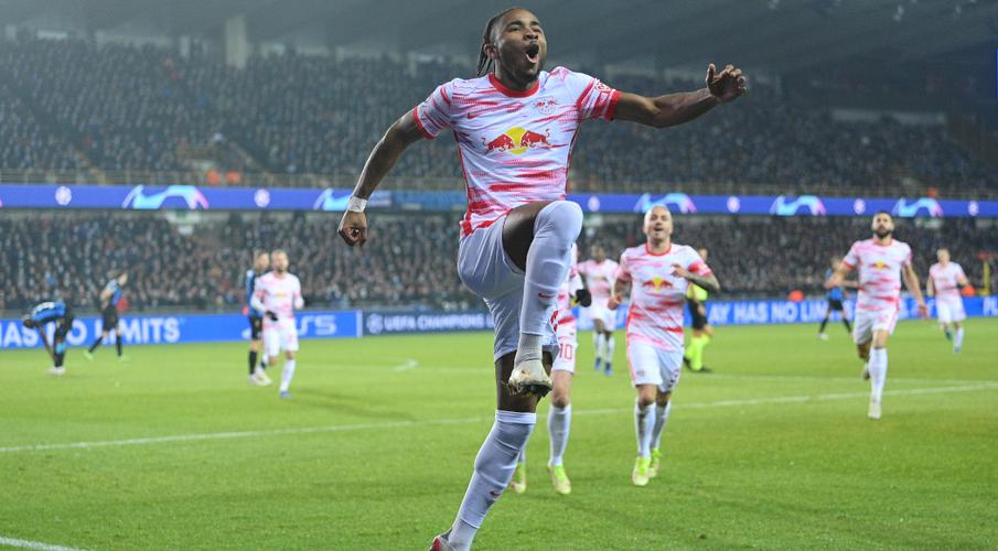 UCL: Nkunku's Brace Inspires Leipzig 5-0 Riot Over Club Brug