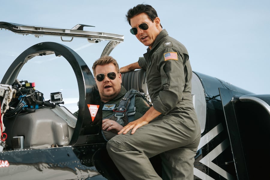 Tom Cruise Reenacts 'Top Gun' Stunts In Fighter Jet With Jam