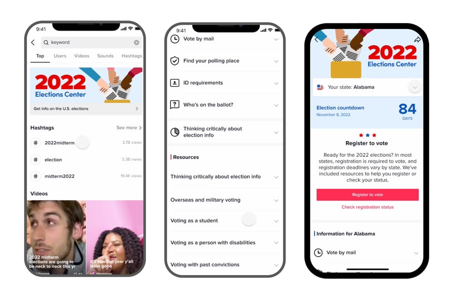 TikTok Introduces In-App US Elections Centre, Reveals Stra