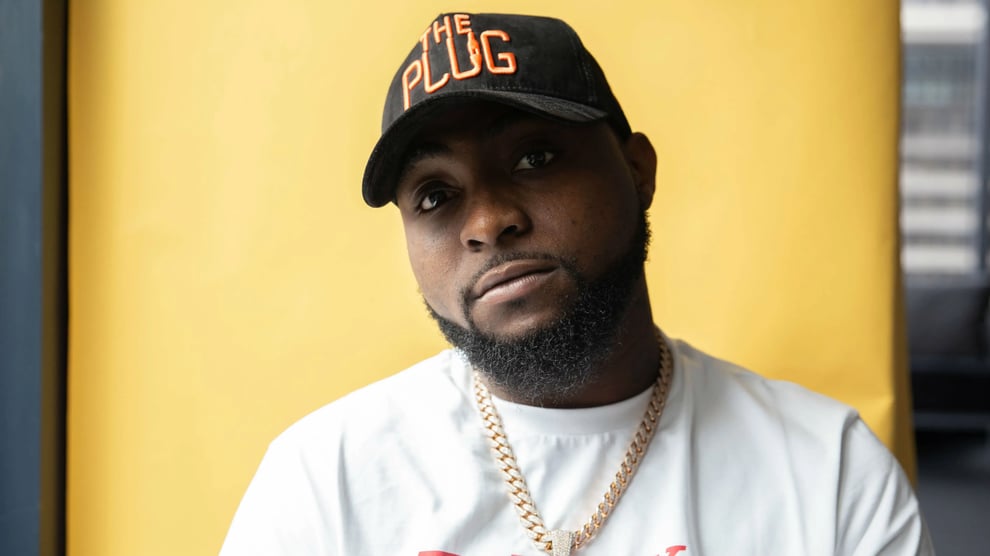 Singer Davido Spotted As He Attends His Uncle's Inauguration