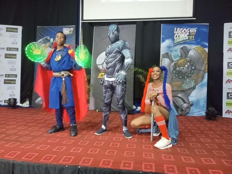 Photo News From The 2021 Lagos Comic Convention