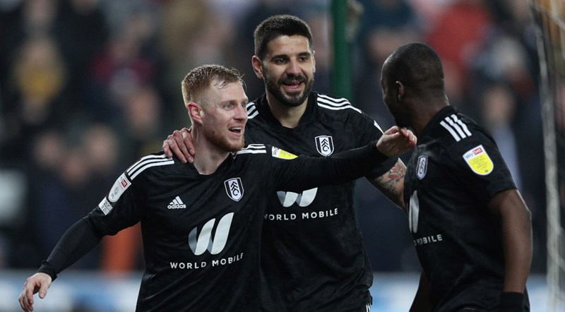 EFL Championship: Fulham Thrash Swansea To Keep Promotion Ra