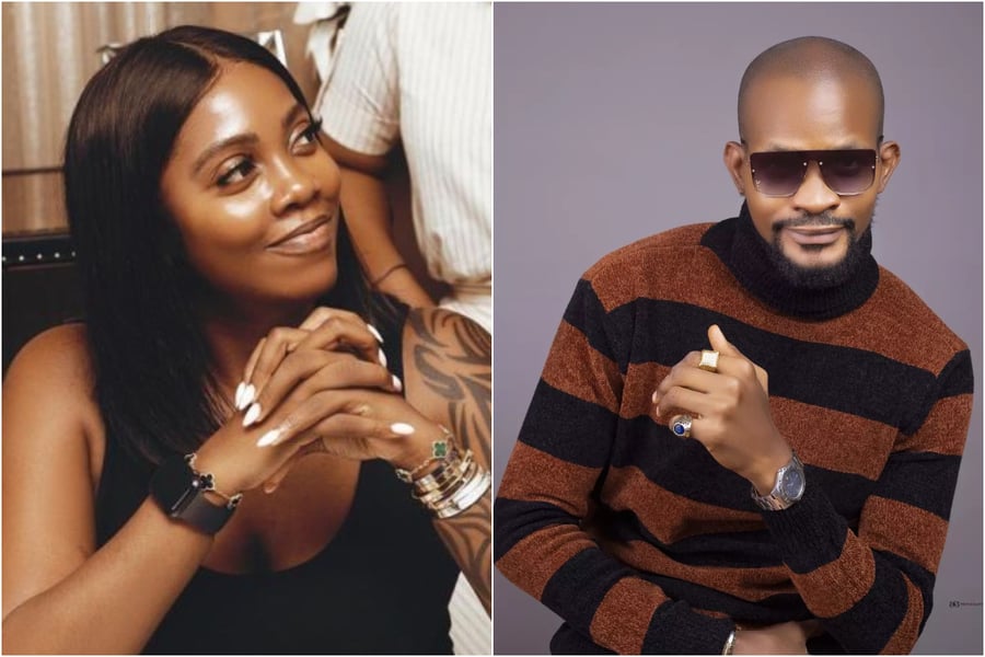 Actor Uche Maduagwu Slams Tiwa Savage Over Her Fashion Sense