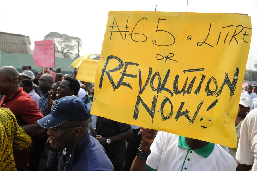 Enugu, Traders, Motorists Protest Hike In Pump Price, New No