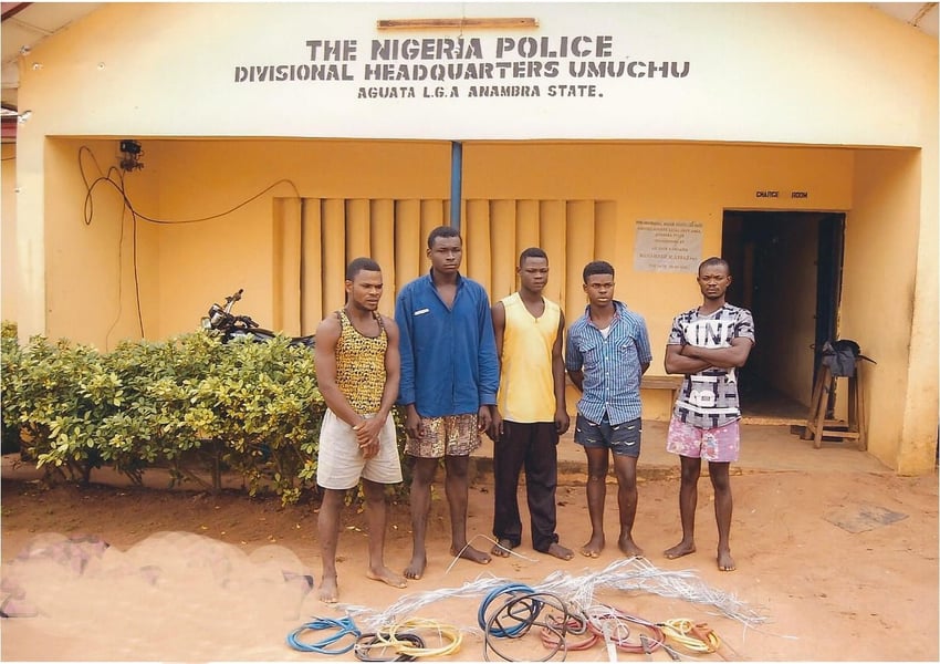 UNN Student, Four Others Arrested For Vandalising EEDC Prope