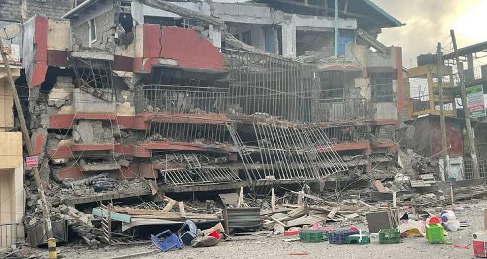Five-Storey Building Collapses In Kenya After Mass Evacuatio