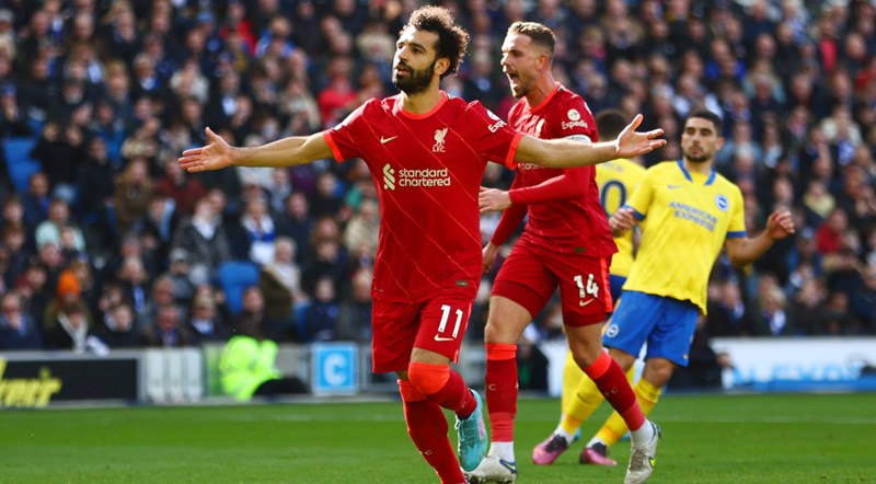 EPL: Salah's Injury Worry Clouds Liverpool  Win Over Brighto