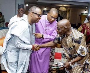 Adron's Emmmanuelking Joins Obasanjo To Pray For Nigeria
