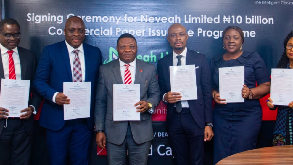 Neveah Limited Issues N5.7 Billion Commercial Paper