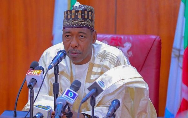 Ramadan: Zulum Distributes Food Items To Casual Workers