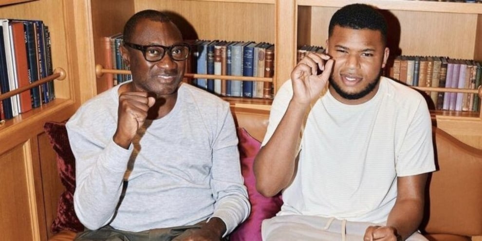 Billionaire Femi Otedola Marks Son's Birthday