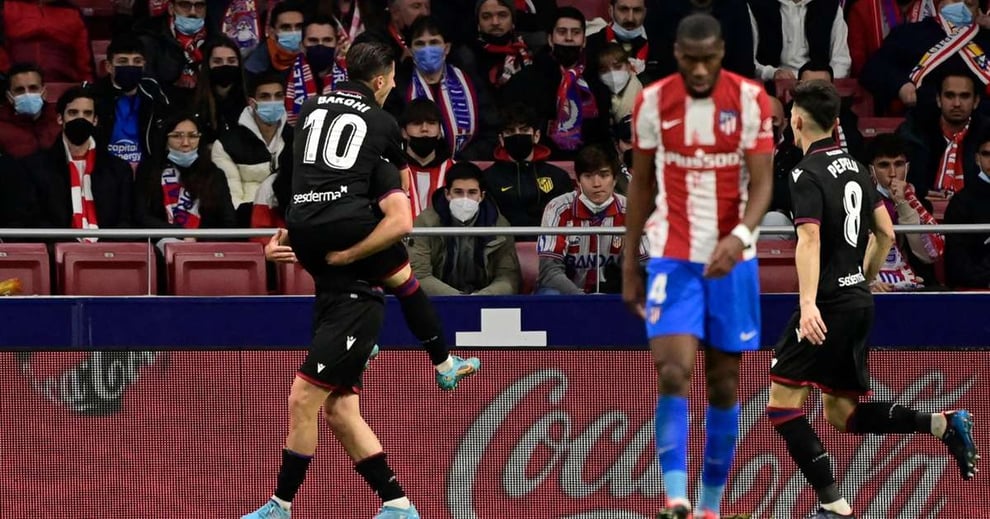 La Liga: Lowly Levante Stun Atleti To Keep Them At 5th On Ta