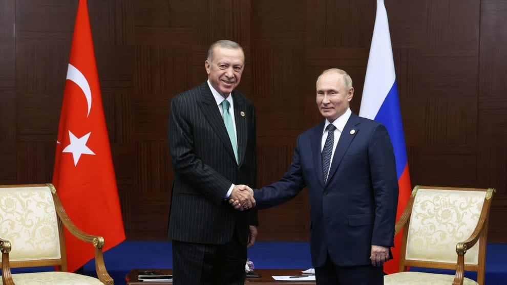 Erdoğan Tells Putin Diplomatic Efforts To End War Must Be R