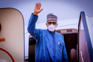 President Buhari Arrives Kano, Commiserates With Victims Of 