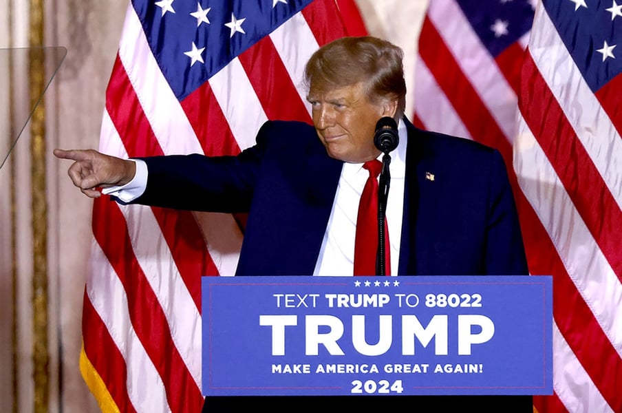 Donald Trump Announces Plan To Run For 2024 US Presidency