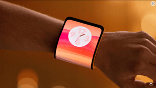 Motorola Introduces Innovative Wearable Slap Bracelet: Glimp