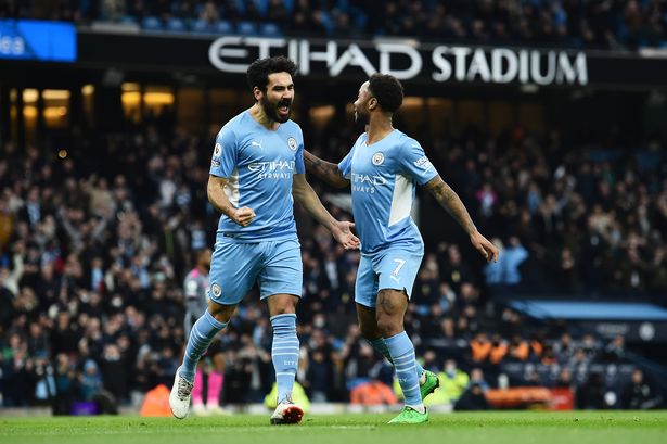 EPL: Man City Hit Six Past Leicester City To Keep Hold Of To