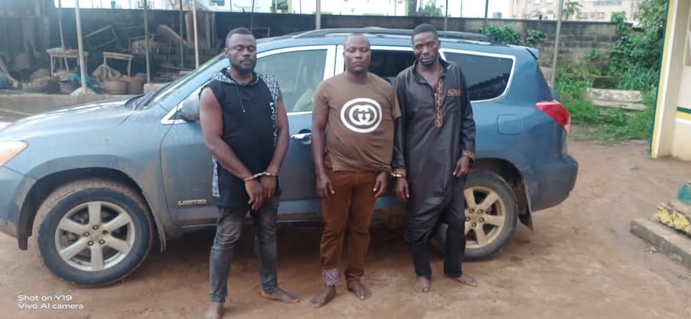 So-Safe Corps Apprehends Suspected Armed Robbers In Ogun