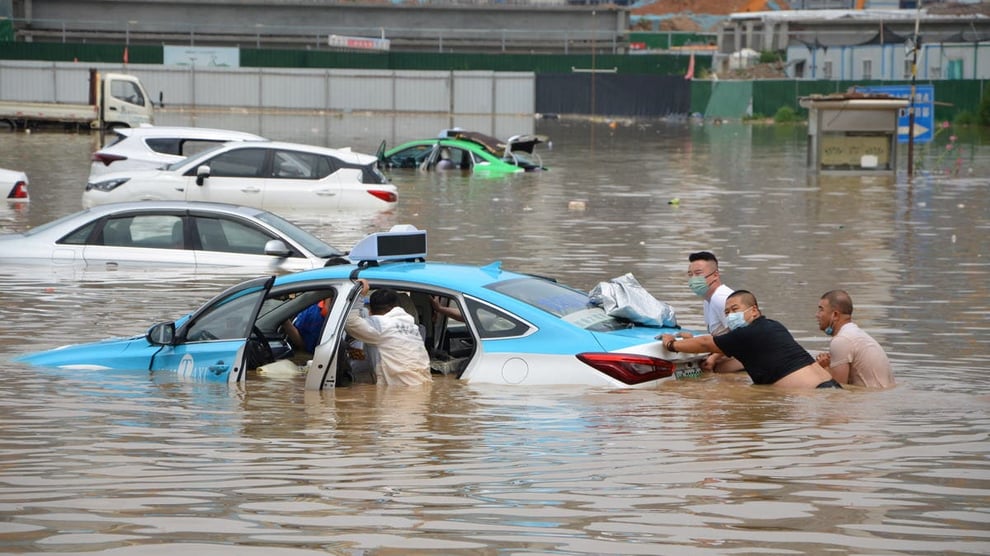 Floods Kill 16 In Northwest China