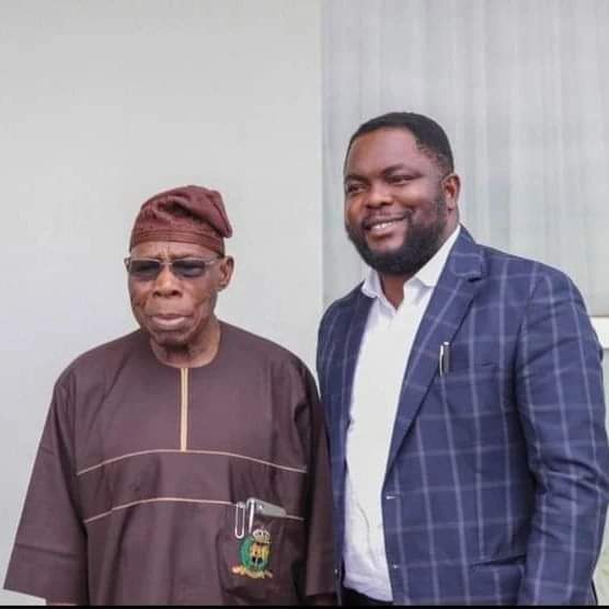 2023: Obasanjo Prays For Accord Party Presidential Candidate