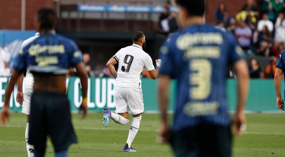 Benzema, Hazard Earn Madrid 2-2 Draw Against Club America