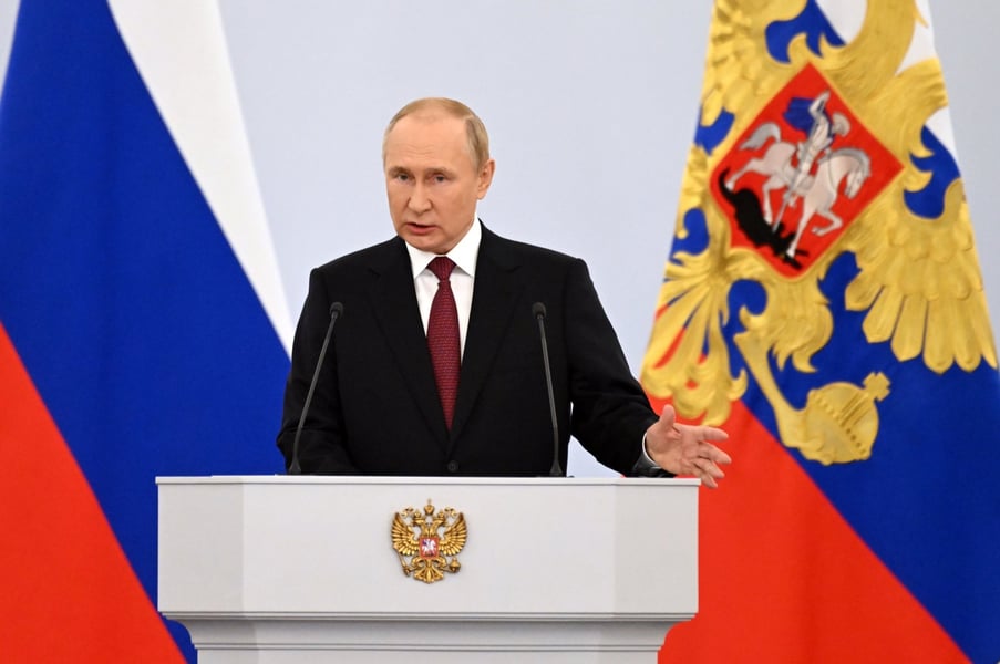 Stop Military Actions, Says Putin To Ukraine Amid Annexation