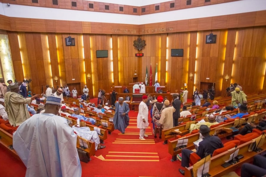 Buhari's N23.7 Trillion Loan Request: Uproar In Senate Divid