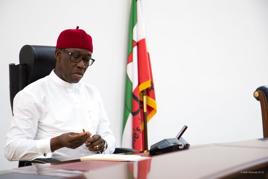 Students Beg Okowa To Clear State Pension Backlog 