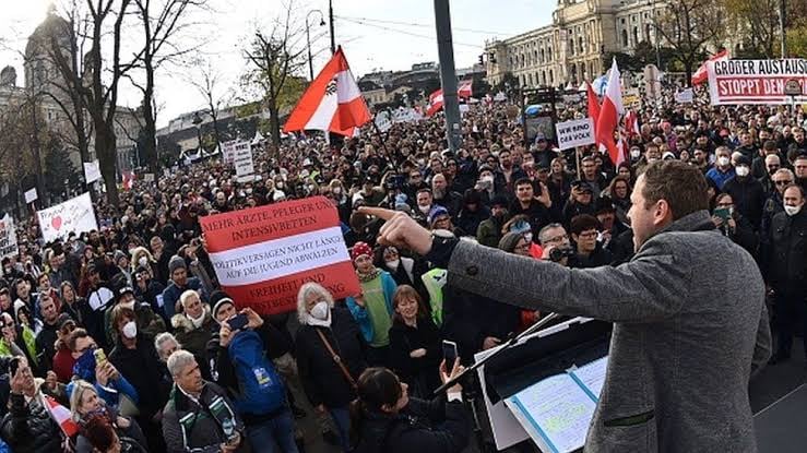 COVID-19: Thousands Protest Against Austria’s Compulsory V