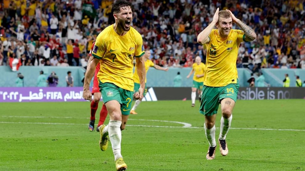 World Cup 2022: Australia Squeeze Past Denmark Into Second-E