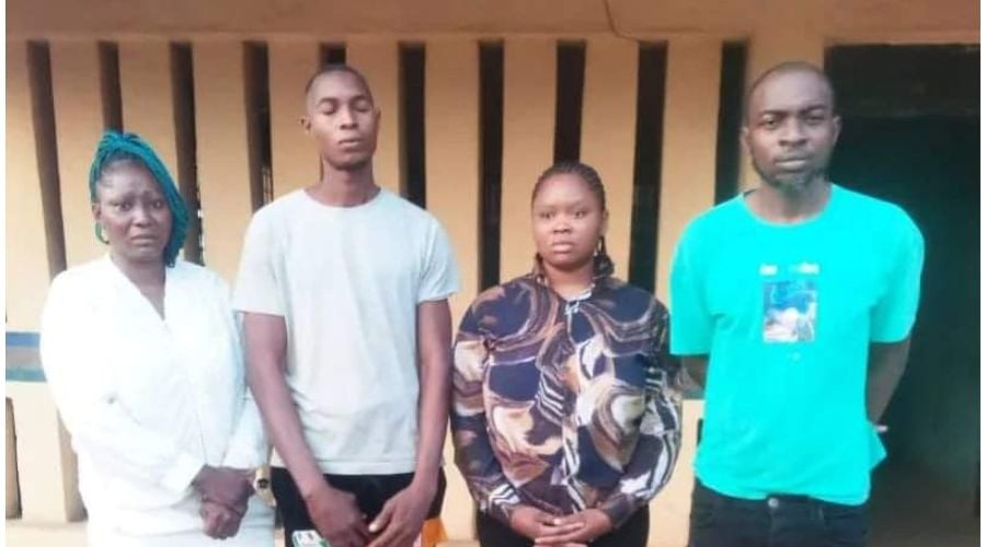Ogun Police Arrests Four Internet Fraudsters