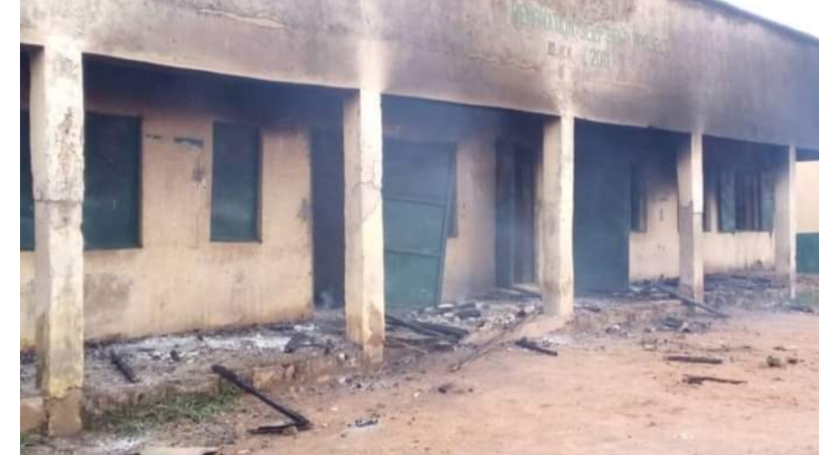 Nasarawa: Fire Guts Classrooms At Akwanga South Primary Scho