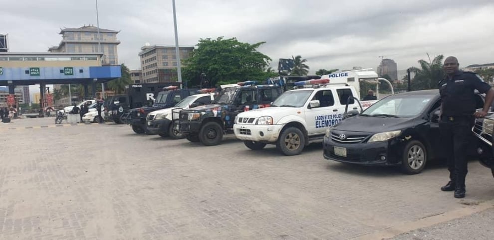 Security Agents Storm Lekki Toll Gate Ahead Of Planned Proce