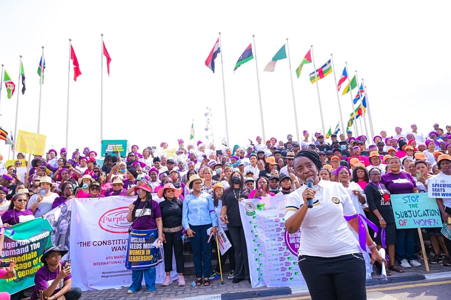 #BreakTheBias: Ibijoke Sanwo-Olu Leads Rally Against Rejecti