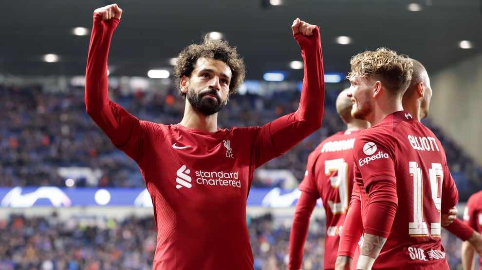 UCL: Salah Scores Fatest Hattrick To Send Liverpool Past Ran