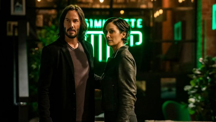 'The Matrix Resurrections': Keanu Reeves, Carrie-Anne Moss S