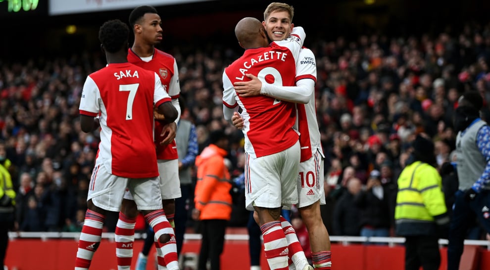 Smith Rowe, Saka Send Arsenal Past Brentford In View Of Top 
