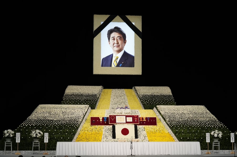 Japan Honours Assassinated Ex-PM Shinzo Abe