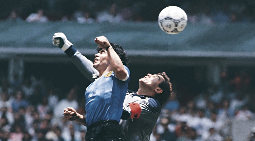 Maradona 'Hand of God' World Cup Ball Auctions At £2 Millio