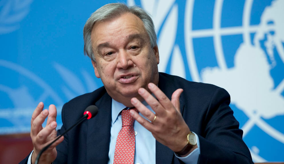 UN Chief Guterres Condemns Rich Countries For 'Choking' Poor