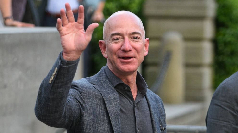 Jeff Bezos Attends Premiere Of 'Lord Of The Rings' Prequel S